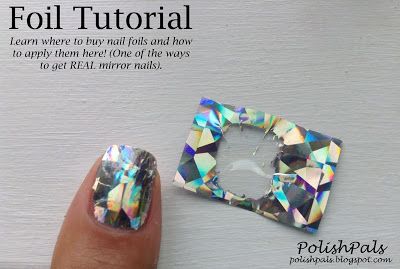 Nail Foil Tutorial, Nail Foils, Foil Nail Art, Nail Foil, Nail Art Pictures, Mirror Nails, Creative Nail Designs, Nail Envy, Nails Only