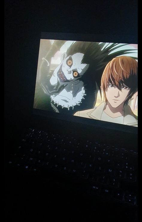 Watching Anime On Laptop Aesthetic, Anime On Computer, Watching Anime On Laptop, Anime On Laptop, Anime Esthetics, Anime On Laptop Aesthetic, Animes Aesthetic, All Studio Ghibli Movies, Anime Wolf Drawing