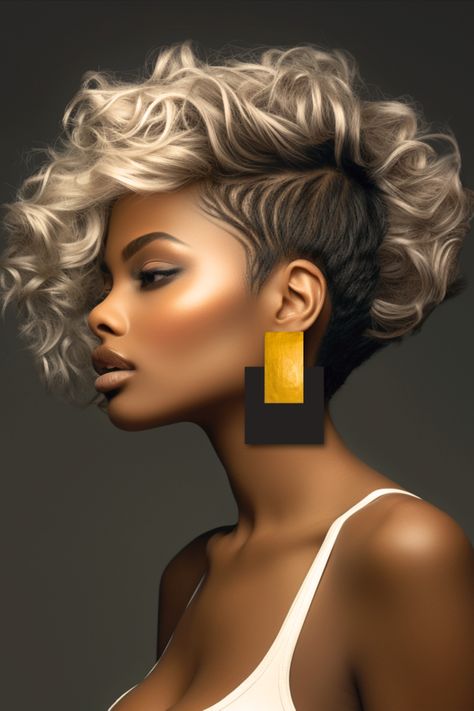 Explore our collection of stunning, oversized, and bold statement earrings! From chunky to African and boho designs, these trendy pieces will elevate your style. Make a statement with our outstanding earrings today! 💃🌟 #StatementEarrings #OversizedJewelry #BoldFashion #TrendyEarrings #AfricanJewelry #BohoAccessories 90s Short Bob, Layered Hair Long, Butterfly Haircut, Shaved Side Hairstyles, Short Hair Images, Short Sassy Hair, Mohawk Hairstyles, African Earrings, Sassy Hair