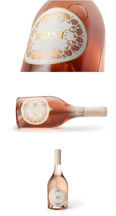 Champagne Label Design, Wine Bottle Design Label, Rose Wine Label Design, Rose Wine Label, Rose Drink, Drinking Design, Red Wine Label Design, Elegant Wine Label, Organic Wine Label