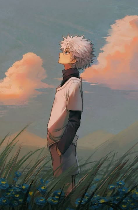 Kalluto Zoldyck, Hxh Killua, Poses Manga, Hxh Characters, Hunter Anime, Dessin Adorable, Cool Anime Pictures, Anime Wallpapers, Anime Artwork