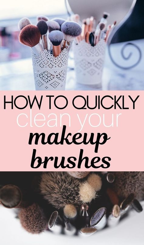 Find out how to clean and disinfect your makeup brushes properly with baby shampoo and alcohol to remove dirt, oil and bacteria that can clog pores and trigger acne or blemishes. This easy 9 step diy makeup brush cleaning tutorial is an important part of your makeup and skin care routine and the best way to keep your makeup tools clean.  #makeupbrushes #makeuptips Setting Powder Makeup, Apply Highlighter, Makeup Brush Cleaning Mat, Diy Makeup Brush, How To Contour, Ordinary Skincare, Apply Mascara, Makeup Routines, Apply Foundation