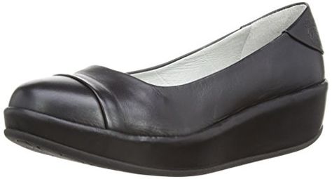 Fly London Womens Bias Touch Ballet Flats P500502000 Black 3 UK, 36 EU Fly London http://www.amazon.co.uk/dp/B00IYJ9QZ4/ref=cm_sw_r_pi_dp_cXW.vb1GBZ44Q Women's Ballet Flats, Fly London, Womens Ballet Flats, Ladies Of London, Platform Pumps, Office Fashion, Black Pumps, Ballet Flats, 30 Day