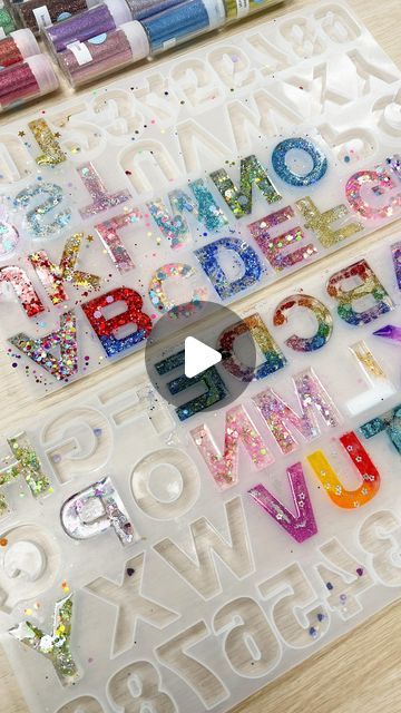 Hannah Shin on Instagram: "Part 1 of the tutorial ❤️ make your own Resin Keychains! Links to everything will be in our Amazon Storefront in our profile!" Epoxy Resin Keychain Diy, Diy Resin Letter Keychain Ideas, Resin Alphabet Keychain Tutorial, Diy Epoxy Keychain Ideas, Diy Resin Letters, Epoxy Resin Keychains Tutorial, How To Make Resin Keychains, How To Make Acrylic Keychains, Diy Resin Keychain Ideas