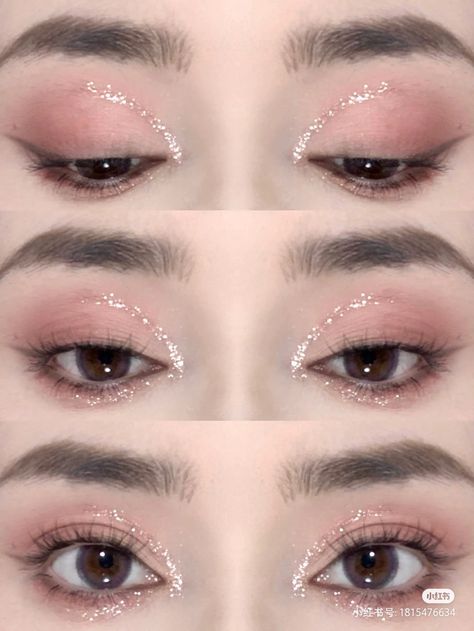 Eye Makeup Images, Cute Eye Makeup, Face Art Makeup, Eye Makeup Pictures, Eye Makeup Designs, Creative Eye Makeup, Asian Eye Makeup, Creative Makeup Looks, Full Face Makeup