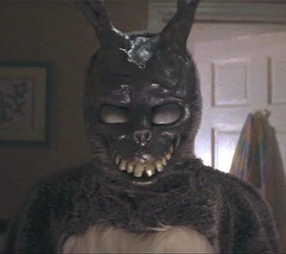 Surrealism Test Shots Proposal | hxlly Donnie Darko Rabbit, Smurf Village, Donnie Darko, I Can Do Anything, A Bunny, Tv Girls, Film Stills, Do Anything, Movies Showing