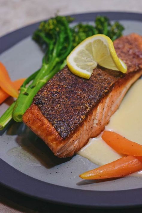 Perfectly Seared Crispy Skin Salmon | The Migoni Kitchen