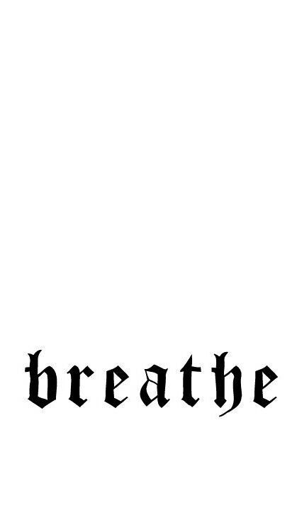 Breathe Fonts Tattoo, Tattoo Breathe Words, Cool Text Tattoo, Word Fonts Tattoo, Art Text Tattoo, Tattoo Text Font, 2 Word Tattoos, Tattoo Text Ideas, Breathing Tattoo