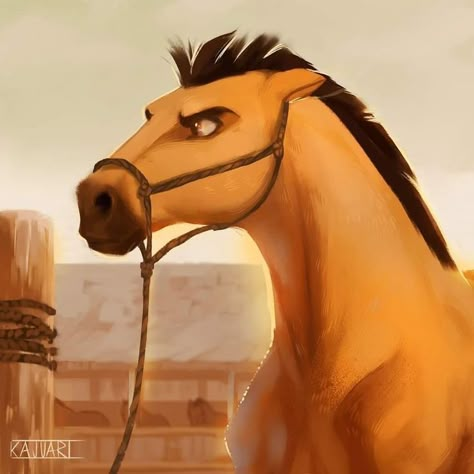 Spirit Horse Movie, Disney Horses, Spirit And Rain, Spirit The Horse, Dog Design Art, Horse Movies, Disney Animated Movies, Spirited Art, Horse Drawing