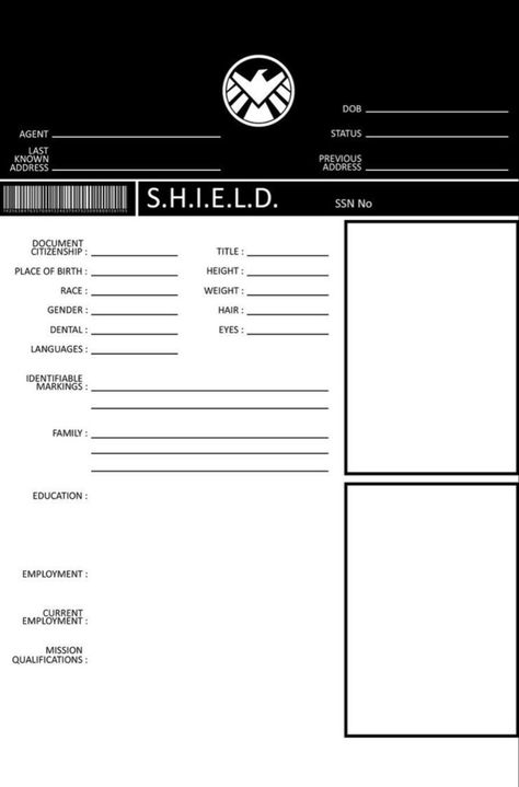 Marvel Shield, Character Sheet Template, Pizza Art, Comic Book Layout, Avengers Characters, Marvel Images, Birthday Gifts For Best Friend, Instagram Frame, Character Sheet