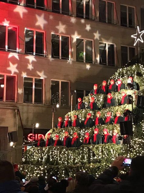 Singing ‘Tree’ at Christmas in Zurich Singing Christmas Trees, Zurich Switzerland Christmas, Zurich At Christmas, Zurich, Singing, Christmas Tree, Holiday Decor, Christmas, Home Decor