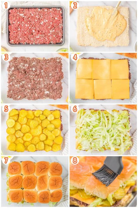 Hawaiian Roll Sliders Big Mac, Mini Big Macs, Sheet Pan Big Mac Sliders, Big Mac Sliders With Thousand Island, Bic Mac Sliders, Easy Big Mac Sliders, Mini Big Mac Sliders, Big Mac Sliders Hawaiian Rolls, Big Mac Sliders Recipes