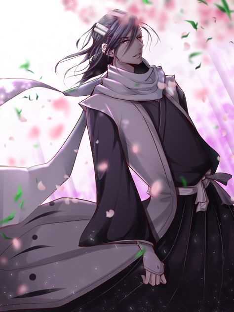 Bleach Kuchiki Byakuya Byakuya Kuchiki, An Anime, Anime Character, Bleach, Hair, Anime, Black