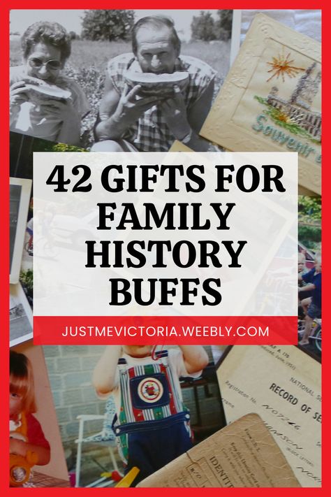 42 Gifts For Family History Buffs | Holidays 2023 - Just Me, Victoria History Lettering, Family Tree Maker, Holidays 2023, Days Until Christmas, History Class, Left Out, Dna Test, My Heritage, I Left