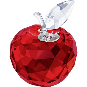 Swarovski Crystal Figurines, Glass Bell Jar, Stone Statues, Crystal Figurines, Glass Figurines, Crystal Art, Swarovski Jewelry, Red Crystals, Big Apple