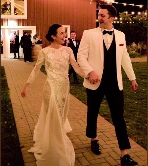 John Vaughn, Lawyer Wedding, Vanessa Merrell, Merrell Twins, White Bridal Dresses, Winter Wedding Ideas, White Bridal, Photography Travel, Celebrity Weddings