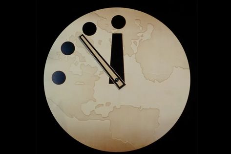 The Doomsday Clock: what is it and why ... Clock Cake, Apocalypse Party, Doomsday Clock, The Man From Uncle, Dan Brown, Atomic Age, Before Midnight, Mid Century Style, Bbc News