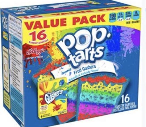 Best Pop Tart Flavors, Poptart Flavors, Weird Oreo Flavors, Fruit Gushers, Pop Tart Flavors, Funny Food Memes, Weird Snacks, Tart Flavors, Food Flavors