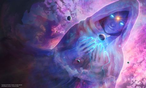 ArtStation - +Goddess of the Universe+, Yuliya Zabelina Goddess Of The Universe, New Retro Wave, Alien Concept Art, Goddess Art, Arte Fantasy, Spiritual Art, Dark Fantasy Art, Fantasy Character Design, Fantasy Creatures