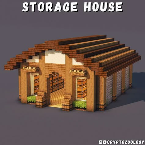 Adobe Minecraft House, Survival World Builds, Savannah Biome House Minecraft, Minecraft Flat Roof Design, Minecraft Longhouse, Minecraft Duo House Ideas, Chest House Minecraft, Minecraft House Roof Ideas, Small Minecraft Building Ideas