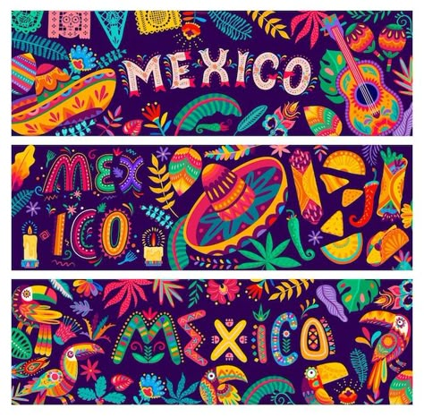 Sombrero Template, Fiesta Party Food, Latin Festival, Mexican Restaurant Decor, Mexican Party Ideas, Native Symbols, Ornament Background, Mexican Sombrero, Italy Magazine