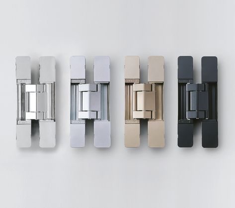 HES3D-E190 | 3-WAY ADJUSTABLE CONCEALED HINGE | Furniture and Architectural Hardware Manufacturer | Sugatsune Global Small Condo Decorating, Bathroom Measurements, Concealed Door Hinges, Door Lock System, Front Closet, Hidden Hinges, Furniture Hinges, Door Fittings, Concealed Hinges