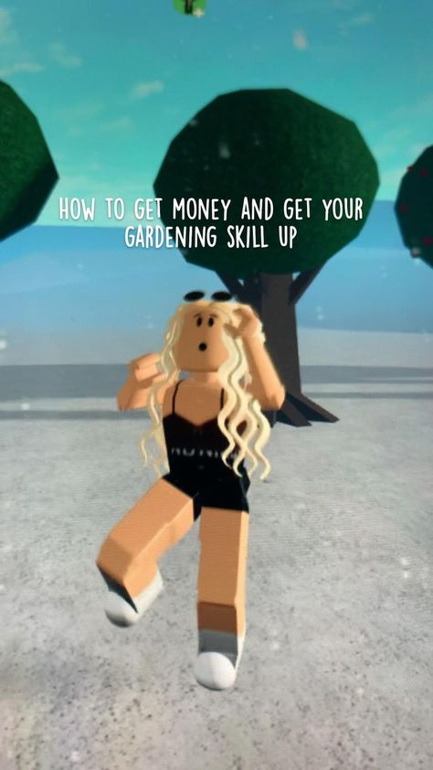 How to get money and get your gardening skill up in bloxburg in 2022 | Roblox funny, Roblox roblox, Roblox animation How To Level Up In Gardening Bloxburg, Bloxburg Job Challenge, How To Get Rich In Bloxburg, Jade Drawing, Bloxburg Tips, Pet Store Ideas, Blocksburg Room Ideas￼, Bloxburg Builds, Roblox Games