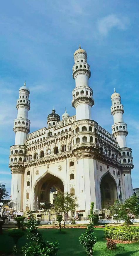 Charminar Hyderabad Telangana India 
Charminar Mosque in Hyderabad Telangana India 
Mosque in India 
Charminar Masjid Hyderabad Temples, Monuments Of India, Monuments In India, Indian Historical Monuments, Heritage Sites Of India, Historical Monuments, Printable Image, Hyderabad, Tourist Attraction