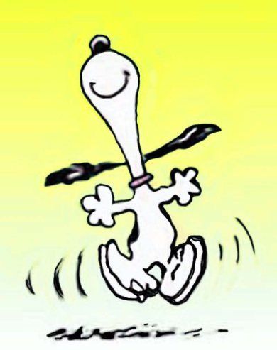 Happy Dance! Happy Snoopy, Snoopy Happy Dance, Snoopy Dance, Snoopy Images, Baseball Pictures, Snoopy Quotes, Snoopy Pictures, Have A Happy Day, Snoopy Love