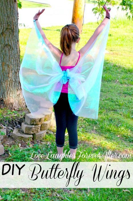 Encourage fun and imagination in your kids, learn How to Make Butterfly Wings Costume Make Butterfly Wings, Sew Butterfly, Butterfly Wings Tutorial, Butterfly Wings Diy, Diy Butterfly Costume, Bird Wings Costume, Nutcracker Ideas, Wings Diy, Butterfly Wings Costume