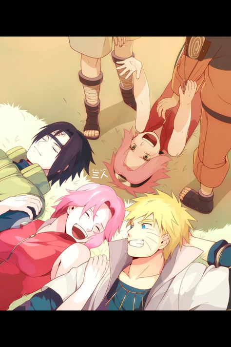 Sasuke, Sakura , Naruto #naruto #sasuke #sakura #team #7 Konoha Village, Kakashi Itachi, Sai Naruto, Naruto Gaiden, Anime W, Naruto Team 7, Naruto Images, Naruto Teams, Sasuke Sakura