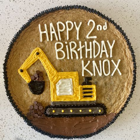 Homemade Construction Birthday Cake, Excavator Pull Apart Cupcakes, Excavator Birthday Party Food, Construction Cookie Cake, Construction Theme Smash Cake, Construction Sheet Cake, Construction Cake For Boys, Construction Theme Birthday Cake, Construction Party Cake