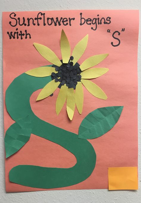 Letter S Craft, Kids Crafts Letters, Preschool Letter S, Letter S Crafts, Toddler Journal, Letter P Crafts, Letter S Activities, Letter S Worksheets, Spring Crafts Preschool