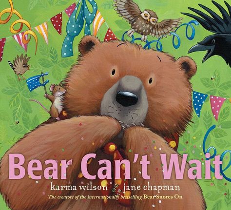 Bear Can't Wait Teaching Contractions, Book Activities For Kids, National Teddy Bear Day, Nursery Rhymes Poems, Winter Hibernation, Teddy Bear Day, Picture Books For Kids, Books 2022, Paper Bag Puppets