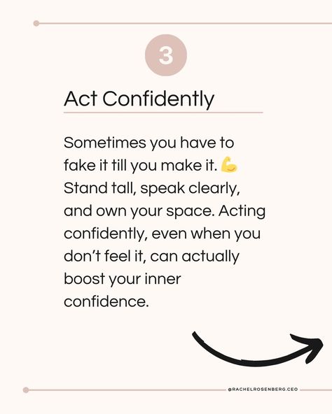 What if your confidence could truly shine? Self-doubt can be a leader’s biggest obstacle, but it doesn’t have to hold you back. Here are 5 actionable strategies to overcome those nagging insecurities and step into your full leadership potential. 💪✨ Swipe through to discover how reviewing your strengths, preparing in advance, acting confidently, imagining success, and choosing to act can transform your mindset and your leadership style. Ready to dive deeper? Don’t miss this week’s podcast ep... Act Confident, Be A Leader, Stand Tall, What If, Leadership, Podcast, Acting, Confidence, Collage