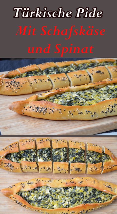 Dieses Pide Rezept mit Spinat und Schafskäse ist wirklich sehr lecker! Türkische Pide gibt es ja in allen Varianten. Ob mit Hackfleisch, Sucuk und Käse oder eben diese hier mit Schafskäse und Spinat. Sheep Cheese, Recipes For, Ground Beef Recipes For Dinner, Dinner Easy, Beef Recipes For Dinner, Evening Meals, Cooking Dinner, Ground Beef Recipes, Food Items