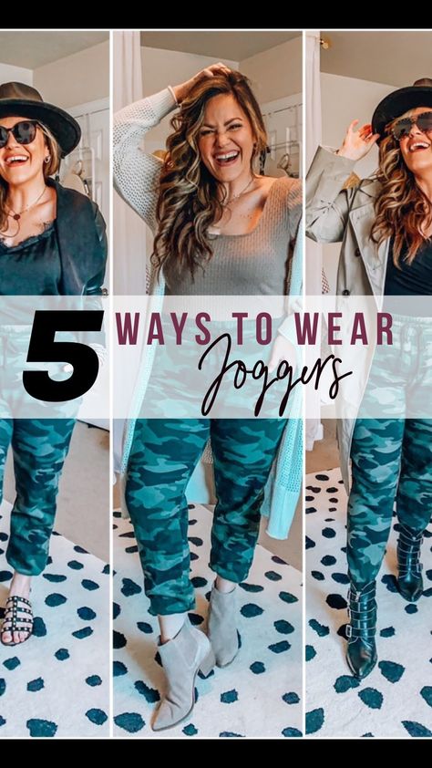 𝐓𝐀𝐑𝐘𝐍 | MidSize Style Blogger on Instagram: “Show of hands who plans on living in joggers this fall?🙋🏻‍♀️🤣 For this #styletrendtuesdays I am sharing some different ways to dress up and…” Midsize Jogger Outfit, Sweatpants Outfit For Work, Taryn Midsize, Dressing Up Joggers Outfits, Jogger Pants Outfit, Show Of Hands, Plus Size Joggers, Midsize Style, Sweatpants Outfit