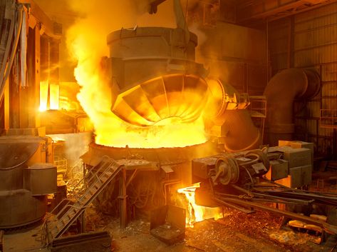 Electric Arc Furnace for Steel Melting Battle Chess, Asteroid Mining, Blast Furnace, Electric Furnace, Steel Worker, Steel Mill, Industrial Architecture, Industrial Machine, Industrial Photography