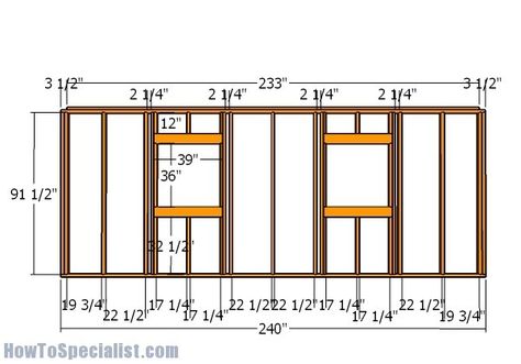 16x20 Shed Plans | HowToSpecialist - How to Build, Step by Step DIY Plans 16x20 Shed Plans, 12x20 Shed Plans, Storage Barn, Storage Building Plans, Small Shed Plans, Small Shed, Shed Frame, Shed Floor Plans, Shed Blueprints