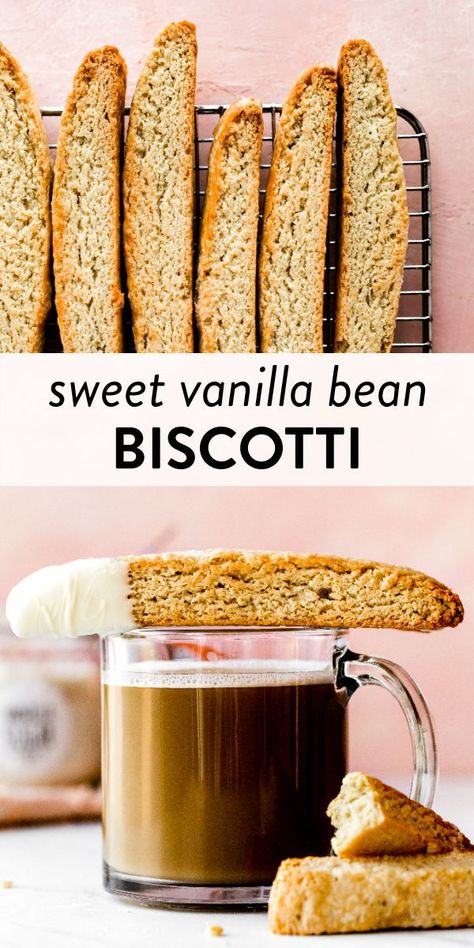 Vanilla Biscuit Recipe, Classic Biscotti Recipe, Vanilla Biscotti Recipe, Mini Biscotti Recipe, Basic Biscotti Recipe, Biscotti Recipe Classic, Chocolate Chip Biscotti Recipe Easy, Sourdough Discard Biscotti, Vanilla Almond Biscotti Recipe