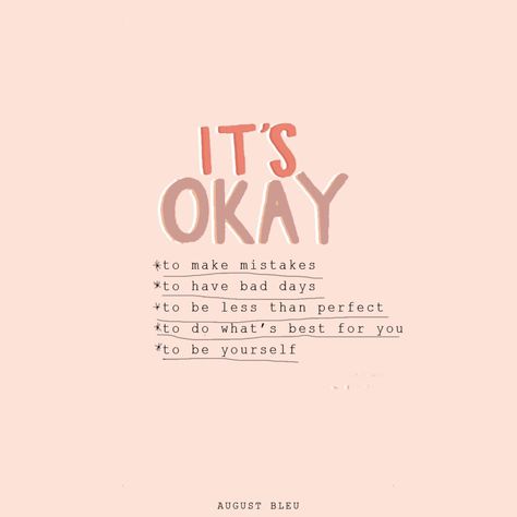 We all need to hear this sometimes... it is OKAY💥we are all humans just trying to make it in this world. You are doing your best🌈 tag a fried who needs to hear this today!!!       #lifeisgoingtobeokay #weallhavebaddays #beyourself #youarebeautiful #youareenough #youareappreciated #weallmakemistakes #spreadpositivity #beagoodperson #itsokay #oneofthosedays #weareallhuman #friendlyreminder #supportpeople #wednesdaythoughts #wednesdaymotivation #augustbleusayings relatablequotes Just Try Your Best Quotes, To Whoever Needs To Hear This Quotes, If Nobody Told You Today Quotes, Words You Need To Hear, Quotes Everyone Needs To Hear, Quotes You Need To Hear, Try Your Best Quotes, Journaling Quotes, Support Quotes