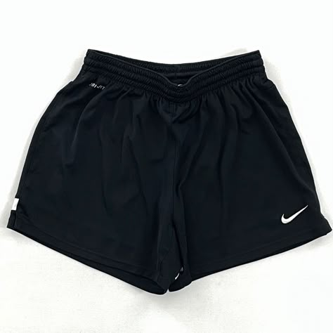 Nike Dri-Fit Mens Athletic Shorts Black Elastic Waist Lined Stretch Mid Rise M Measurements Waist: 24” stretch Rise: 9.5” Inseam: 4.5” Pant leg opening: 12” Weight: 4.5oz Brand: Nike Color: Black Size: M Style: Athletic Material: 100% Polyester Closure: Elastic Waist Inseam: 4.5 In Sold as pictured. Thanks for looking! Free Shipping and 60 Day free returns! This listing was easily created using the SellHound Posting App! Cute Shorts For School, Black Shorts Aesthetic, Nike Clothes Women, Black Shorts Athletic, Shorts For School, Black Shorts Women, Nike Shorts Outfit, Cute Black Shorts, Black Workout Shorts