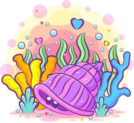 Small Eyes, Red Crab, Art Drawings For Kids, Cartoon Clip Art, Animated Cartoons, Colorful Drawings, Coral Reef, The Purple, Colouring Pages