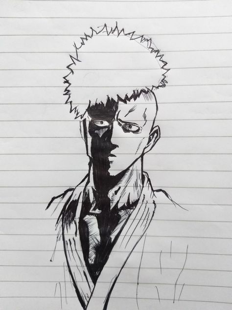 Anime Pen Sketch, Black Pen Sketches, Time Pass, Cartoon Wallpaper Iphone, Easy Drawings Sketches, Pen Sketch, Quick Sketch, Pen Art, Saitama