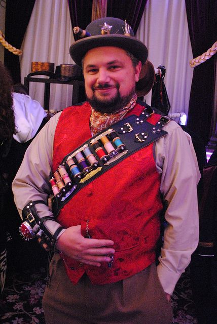 Steampunk Tailor, Seamstress Costume, Steampunk Seamstress, Mad Hatter Costume, Steampunk Men, Steampunk Cosplay, Steampunk Diy, Steampunk Accessories, Victorian Steampunk