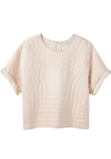 Isabel Marant toile  Landers Quilted Silk Top    La Garconne Perfect 10, Couture Mode, Estilo Chic, Look At You, Mode Inspiration, Silk Top, Isabel Marant, Style Me, Ruffles