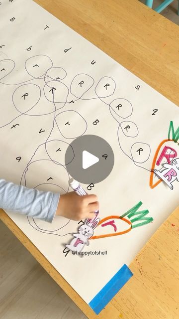 Letter R Activity, R Activity, Letter R Activities, Letter Learning, Fun Learning Activities, Visual Tracking, Learning Skills, Lowercase Letter, Teaching The Alphabet