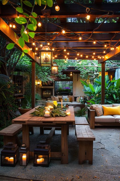 The Future of Backyard Design: Trends to Watch Backyard And Deck Ideas, Jungle Backyard, Whimsical Backyard, Dreamy Backyard, Inspiring Outdoor Spaces, House Backyard, Cozy Patio, Farmhouse Garden, Backyard Inspo