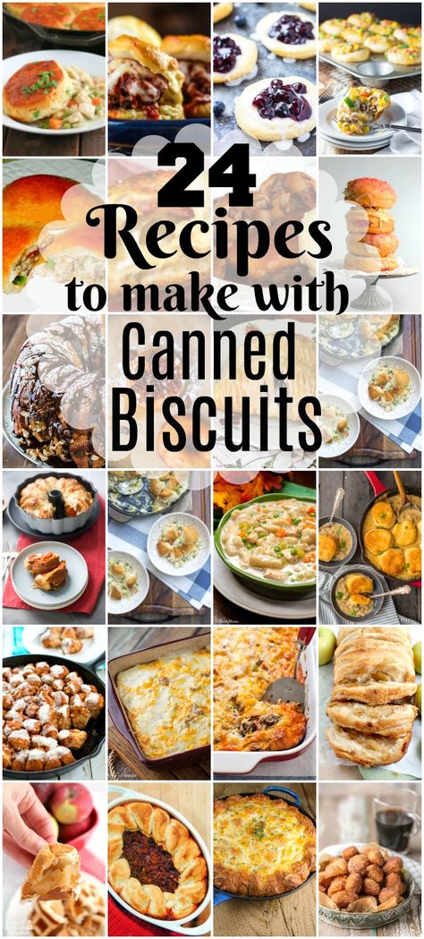 Recipes Using Canned Buttermilk Biscuits, Can Bisquit Recipes, Canned Biscuit Pizza Recipes, Dinner Ideas With Canned Biscuits, Can Biscuits Ideas Dinners, What To Make With Canned Biscuits, Canned Biscuits Recipes, Chicken Biscuit Pot Pie, Biscuit Meals