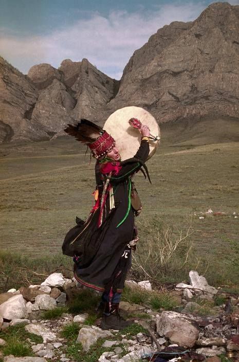 Siberian Shamen Healing Ceremony, Shaman Woman, Shamanic Journey, Sacred Mountain, Shamanic Healing, Medicine Woman, Witch Doctor, Russian Culture, Magnum Photos